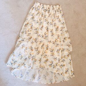 Mutu Super Flowy Floral Maxi Skirt